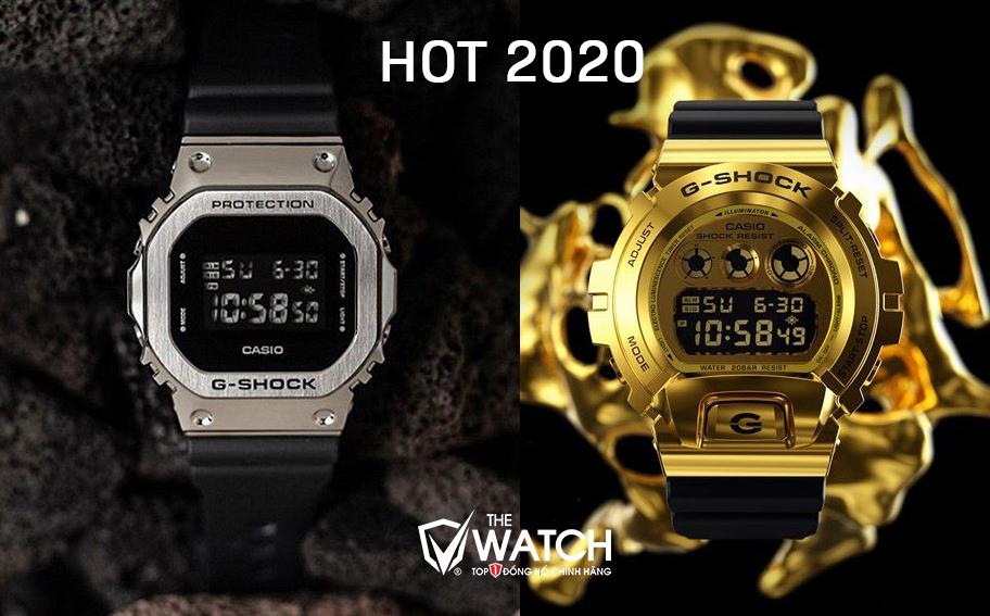Ngắm 2 “Cực phẩm G-Shock” mặt kim loại lên ngôi năm 2020